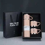 VACUUM INSULATED THERMO FLASK 3 IN 1 SET